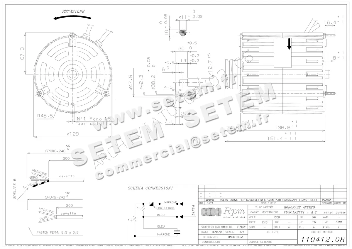 5726000819-MOTEUR RPM 11041208