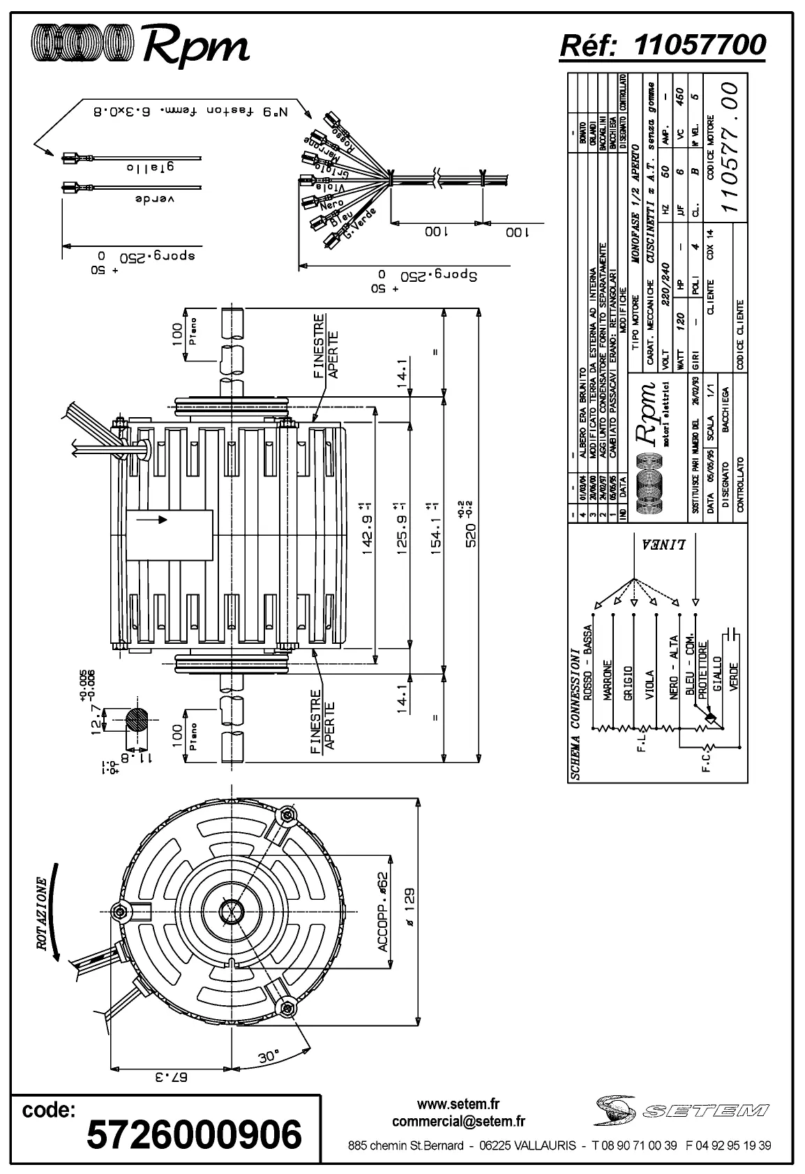 5726000906-MOTEUR RPM 11053703