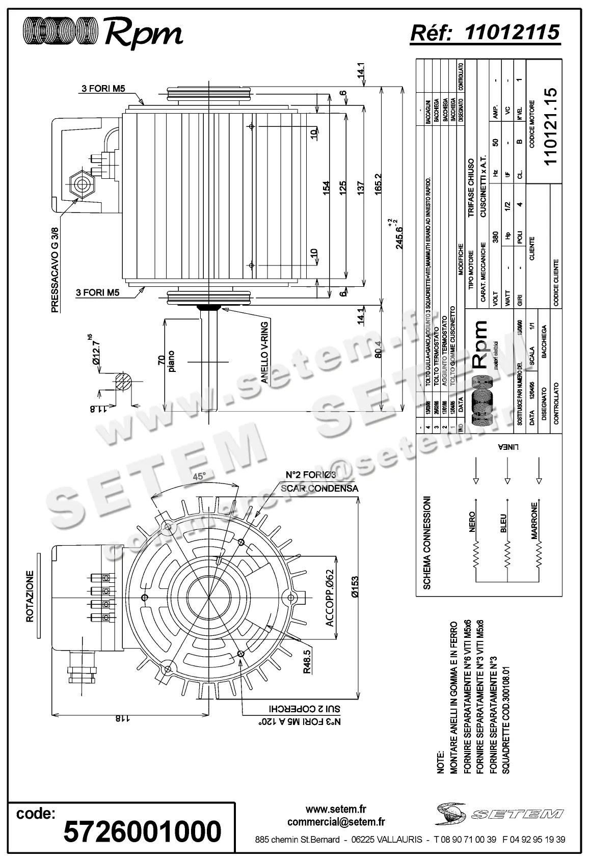 5726001000-MOTEUR RPM 11012115 2
