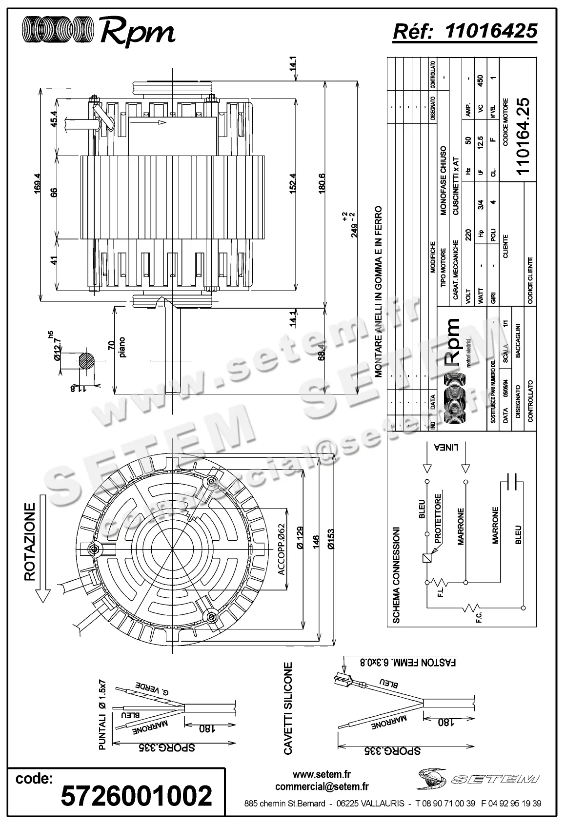 5726001002-MOTEUR RPM 11016425 2