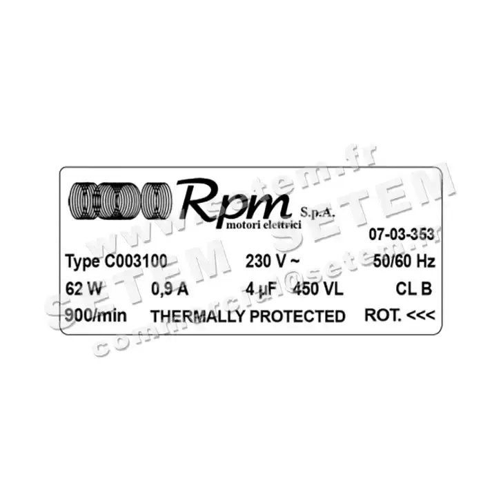 5726001029-MOTEUR RPM C003100 3