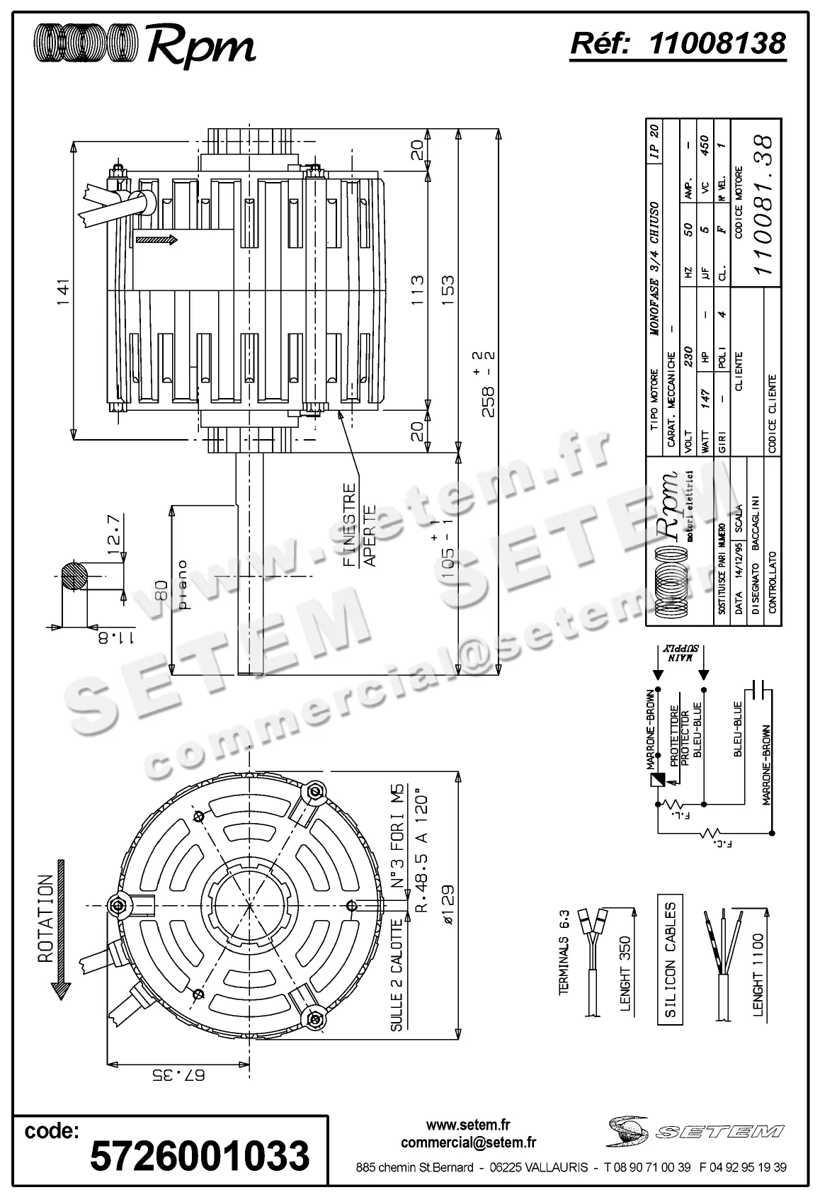 5726001033-MOTEUR RPM 11008138 2