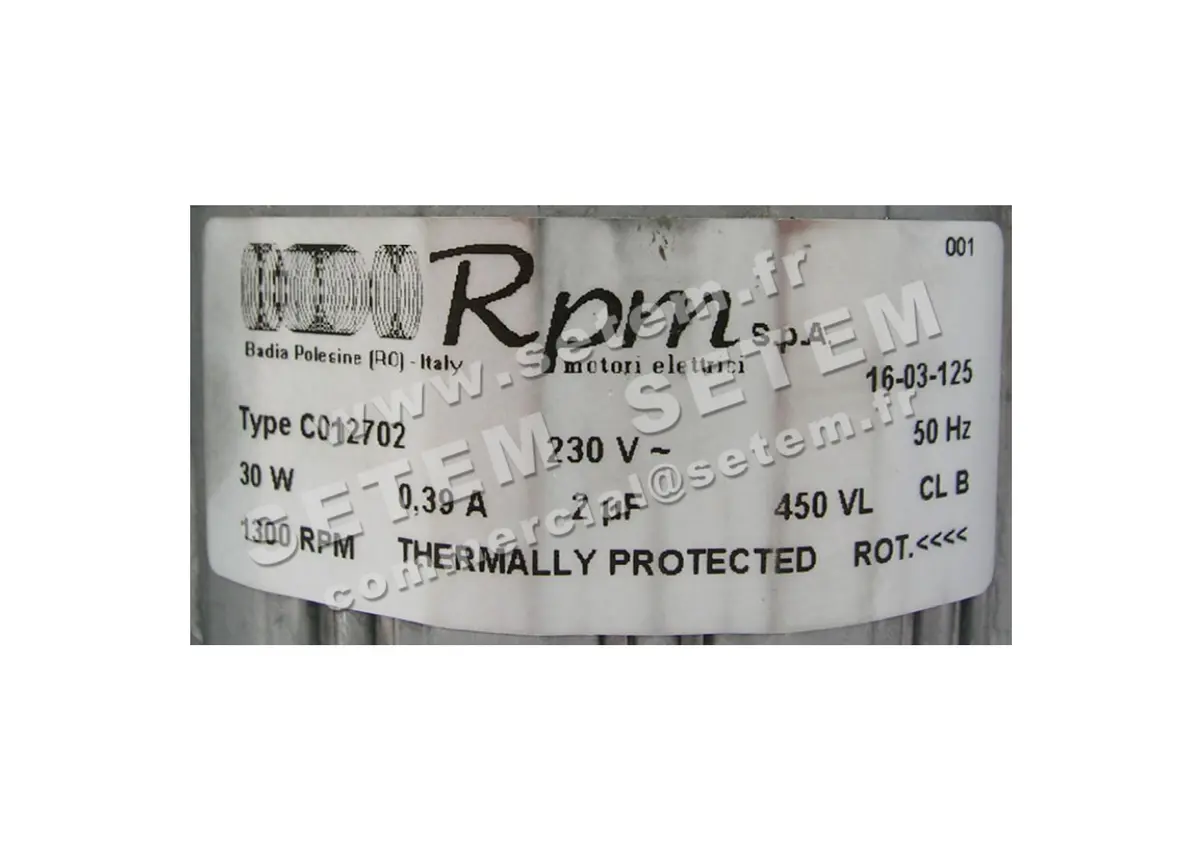 5726001053-MOTEUR RPM C012702 3