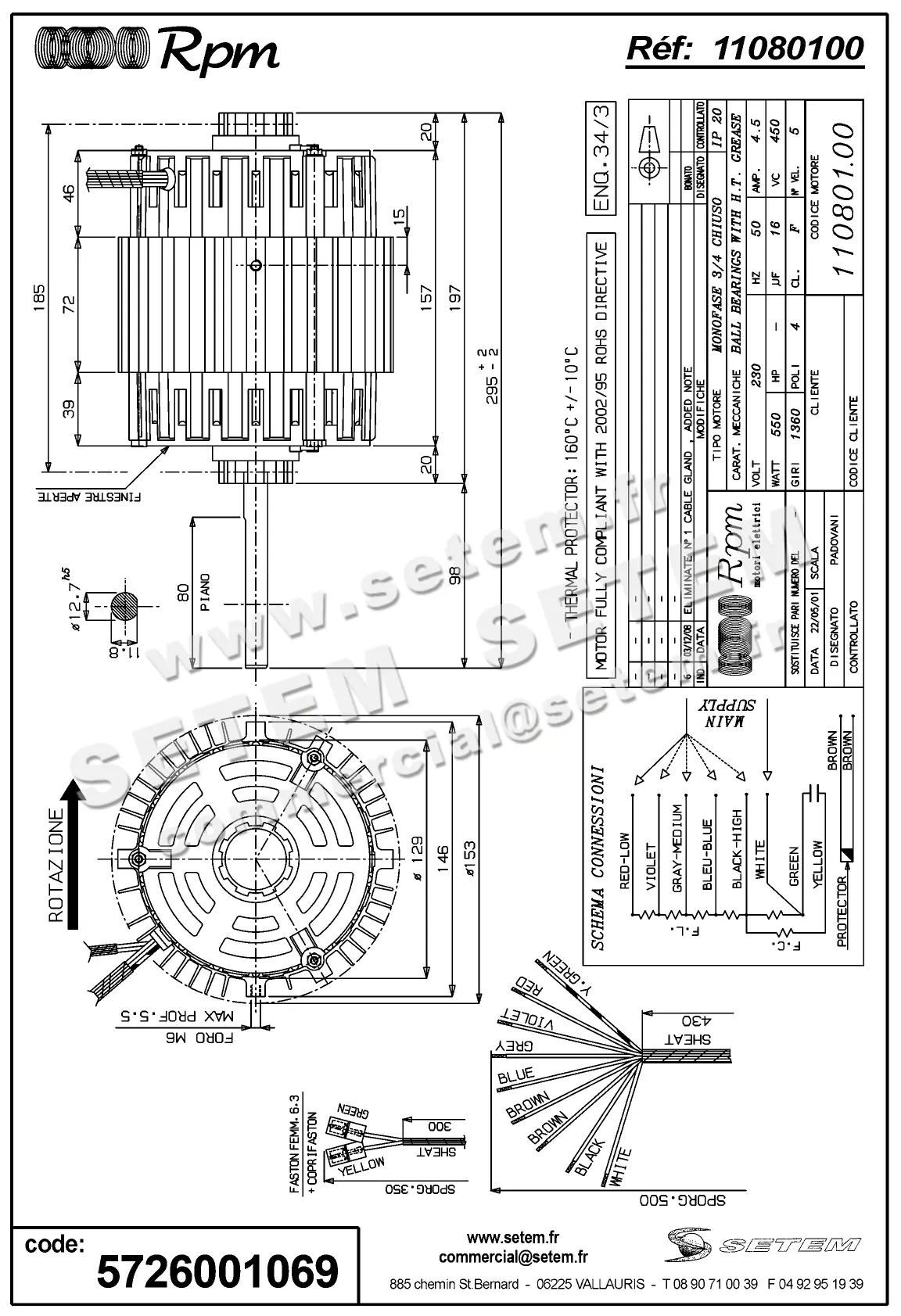 5726001069-MOTEUR RPM 11080100 2
