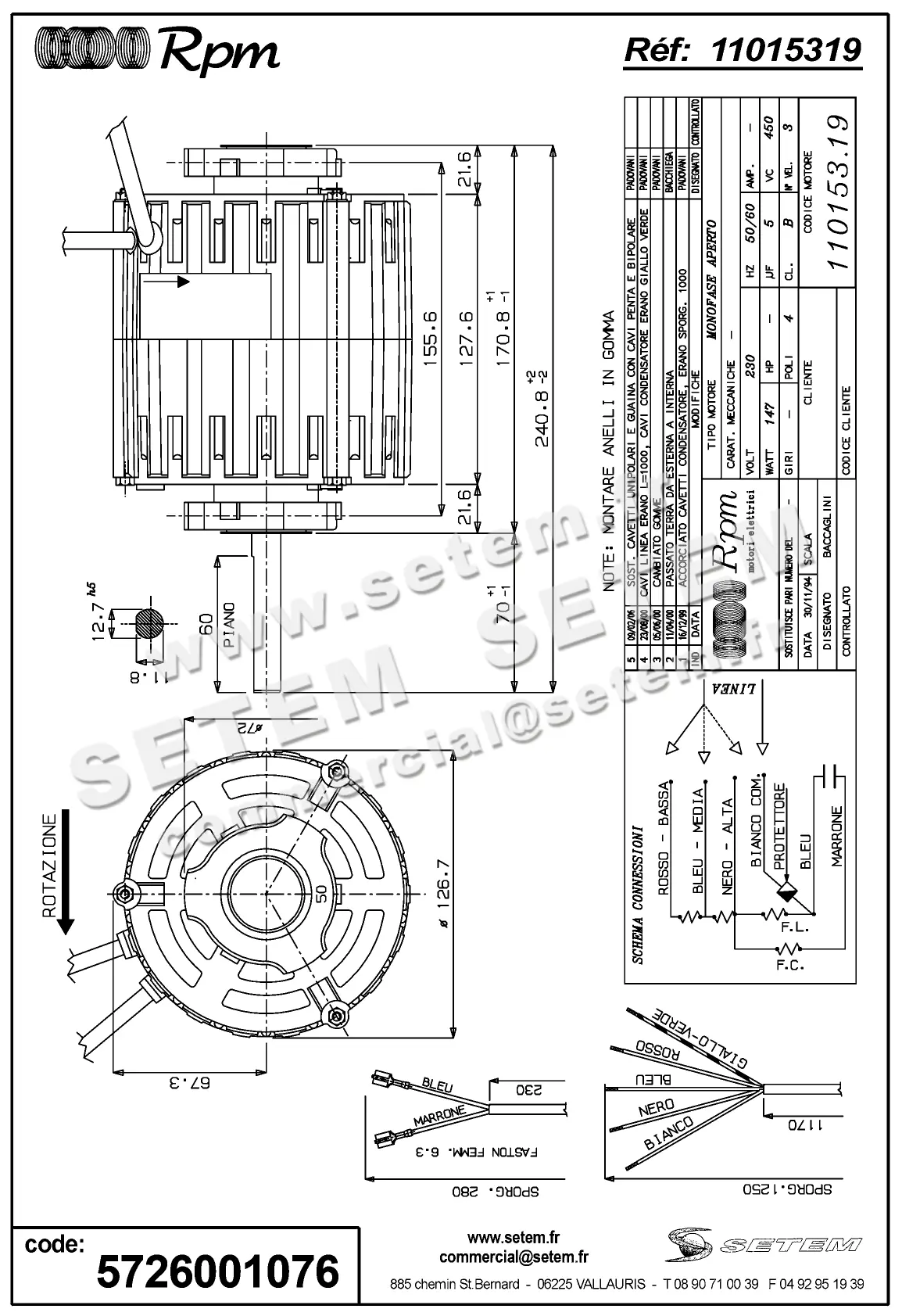 5726001076-MOTEUR RPM 11015319 2