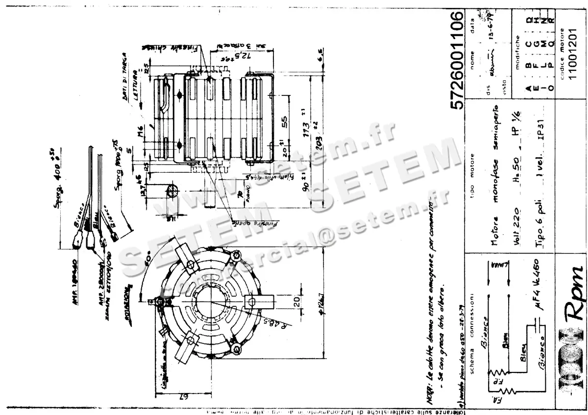 5726001106-MOTEUR RPM 11001201