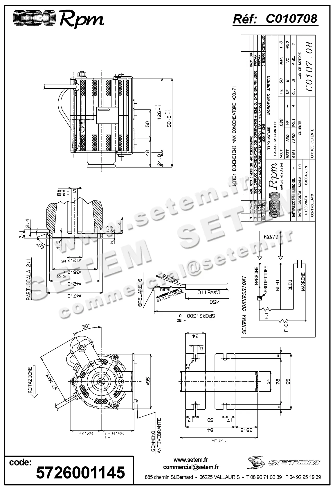 5726001145-MOTEUR RPM C010708
