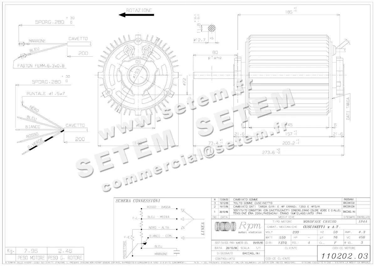 5726001179-MOTEUR RPM 11020203