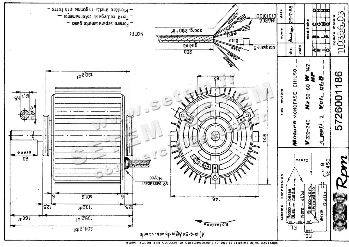 5726001186-MOTEUR RPM 11035603