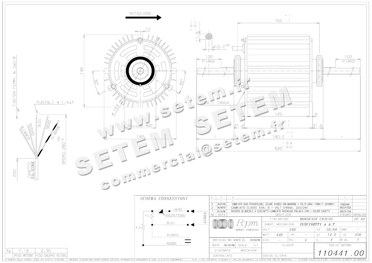 5726001191-MOTEUR RPM 11044100