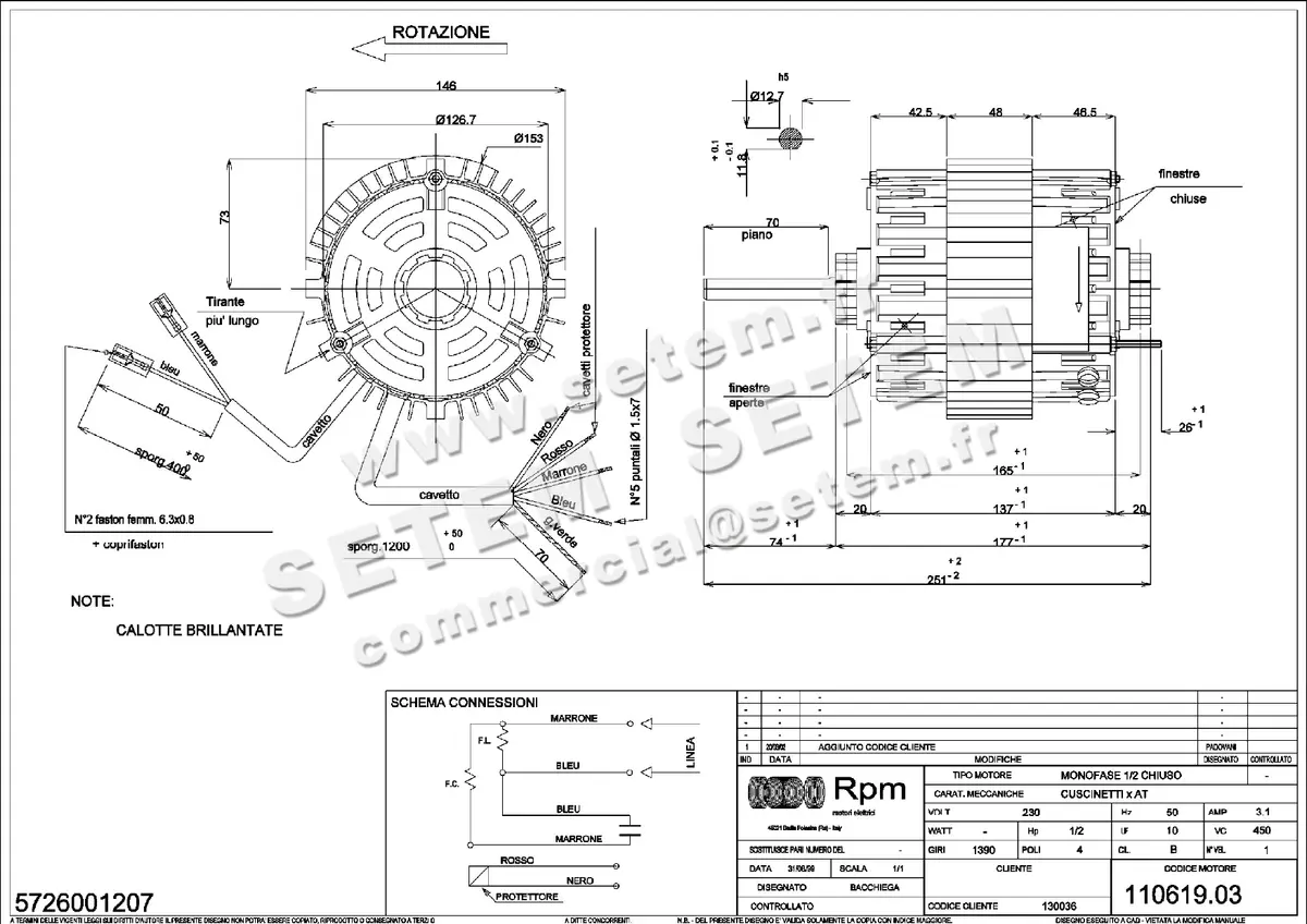 5726001207-MOTEUR RPM 11061903
