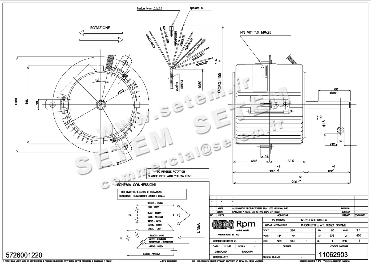 5726001220-MOTEUR RPM 11062903