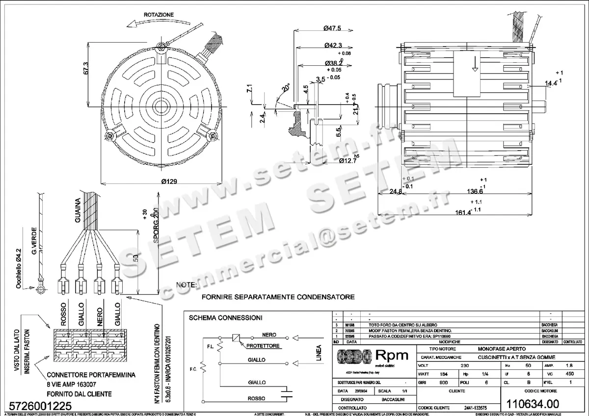 5726001225-MOTEUR RPM 11063400