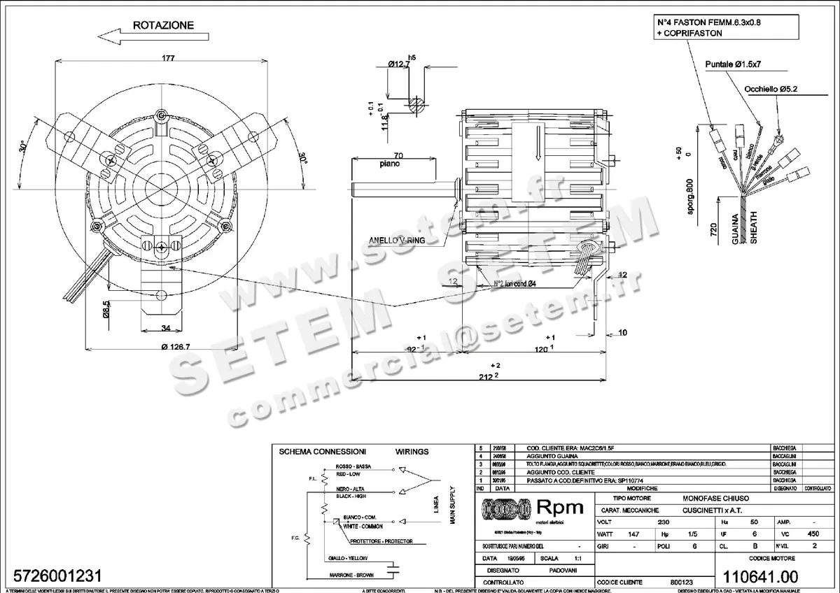 5726001231-MOTEUR RPM 11064100