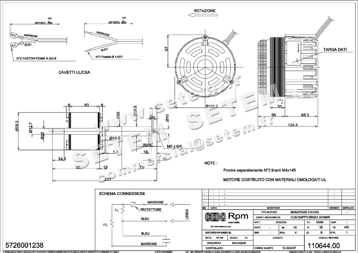 5726001238-MOTEUR RPM 11064400