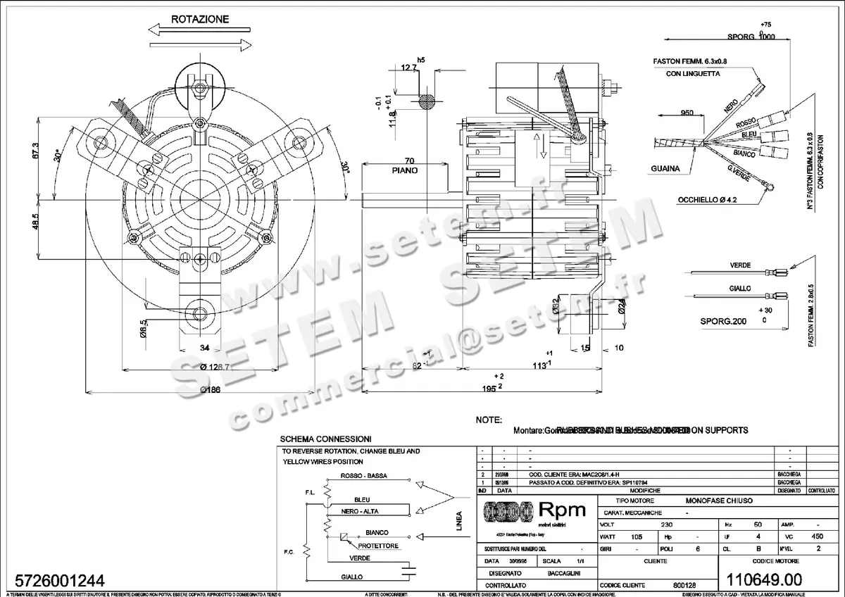 5726001244-MOTEUR RPM 11064900