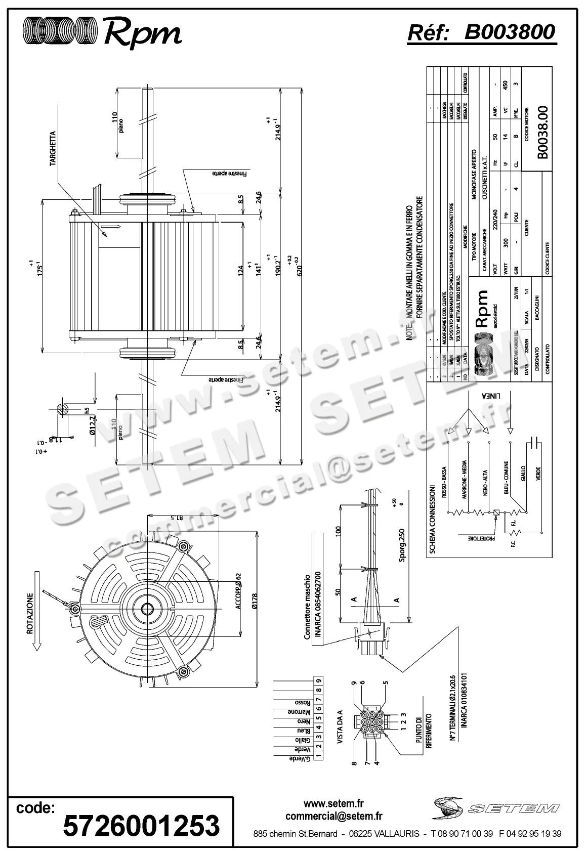 5726001253-MOTEUR RPM B003800