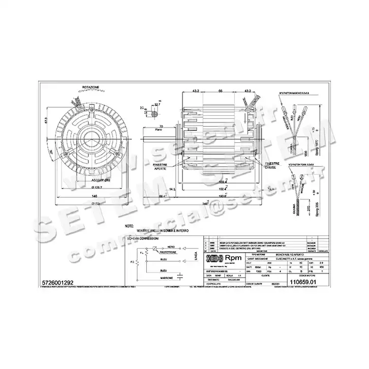 5726001292-MOTEUR RPM 11065901