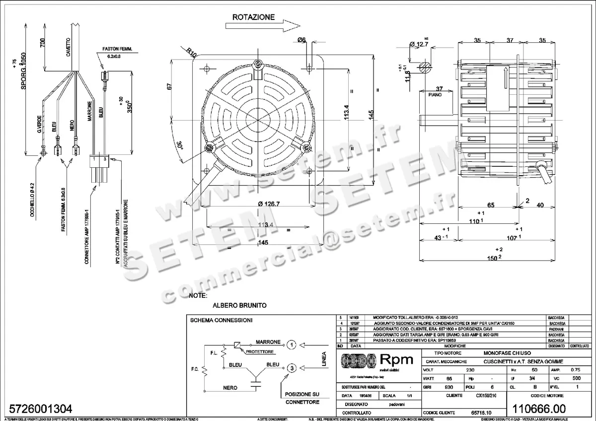 5726001304-MOTEUR RPM 11066600