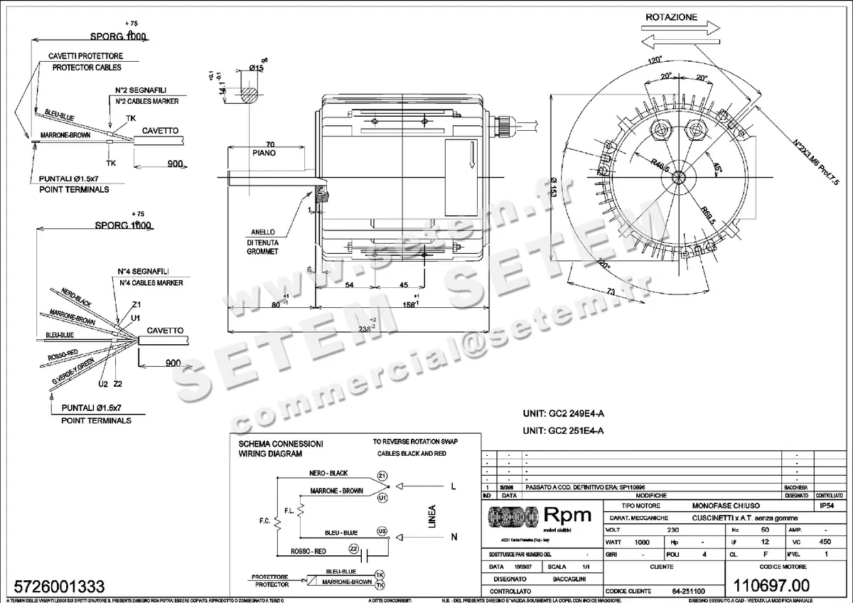 5726001333-MOTEUR RPM 11069700