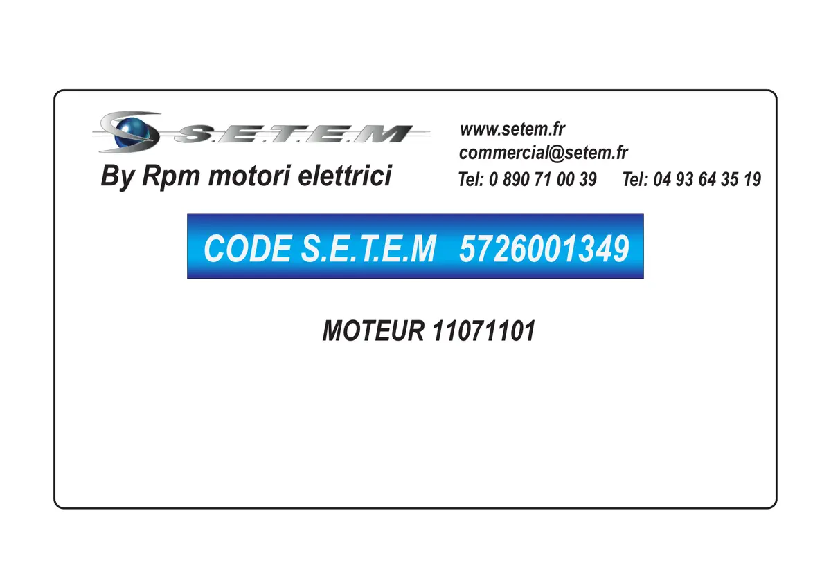 5726001349-MOTEUR RPM 11071101 2