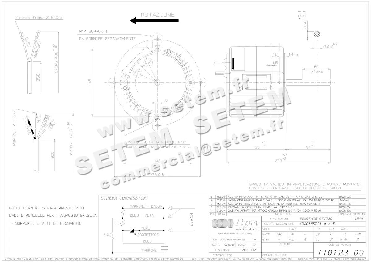 5726001364-MOTEUR RPM 11072300