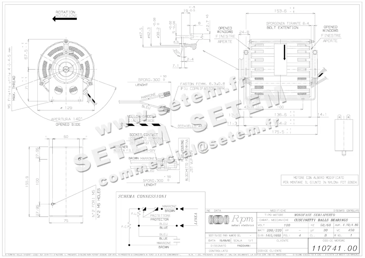 5726001380-MOTEUR RPM 11074100