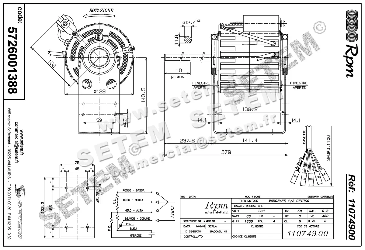 5726001388-MOTEUR RPM 11074900 3