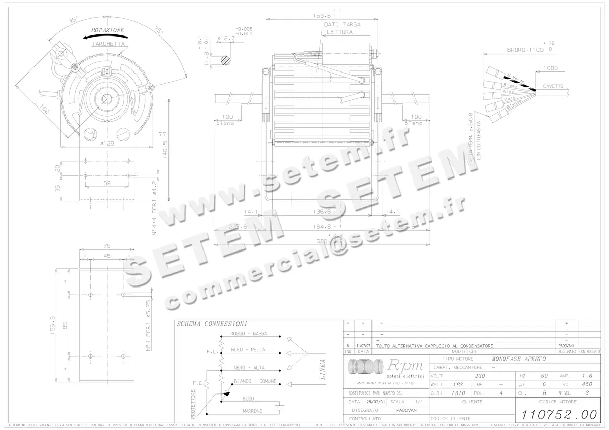 5726001391-MOTEUR RPM 11075200 3