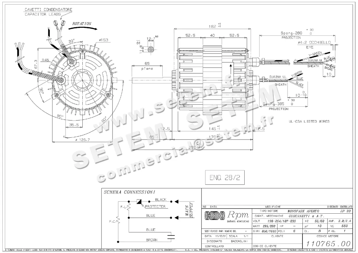 5726001401-MOTEUR RPM 11076500