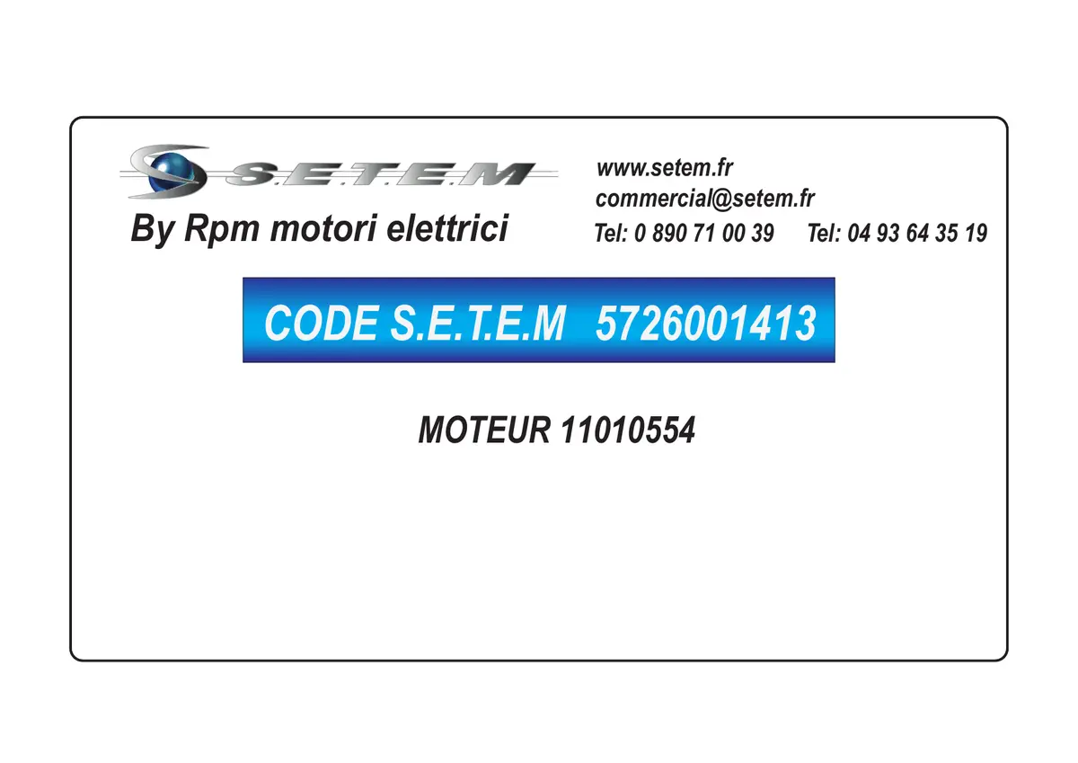 5726001413-MOTEUR RPM 11010554 2