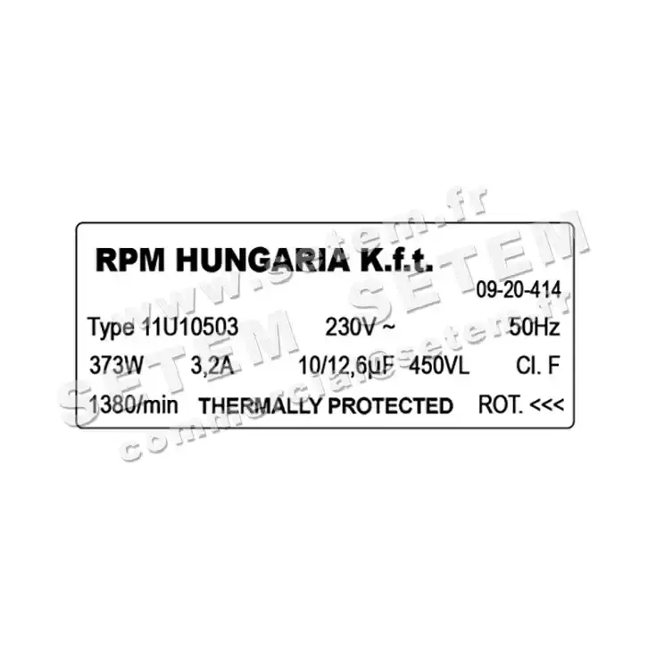 5726001416-MOTEUR RPM 11U10503 3