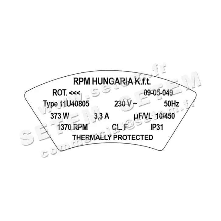 5726001421-MOTEUR RPM 11U40805 3