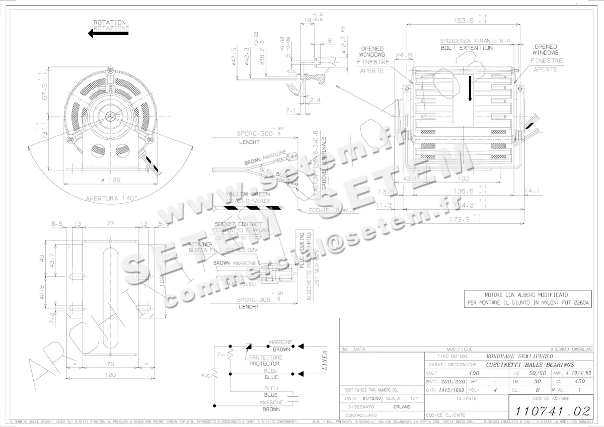 5726001446-MOTEUR RPM 11074102