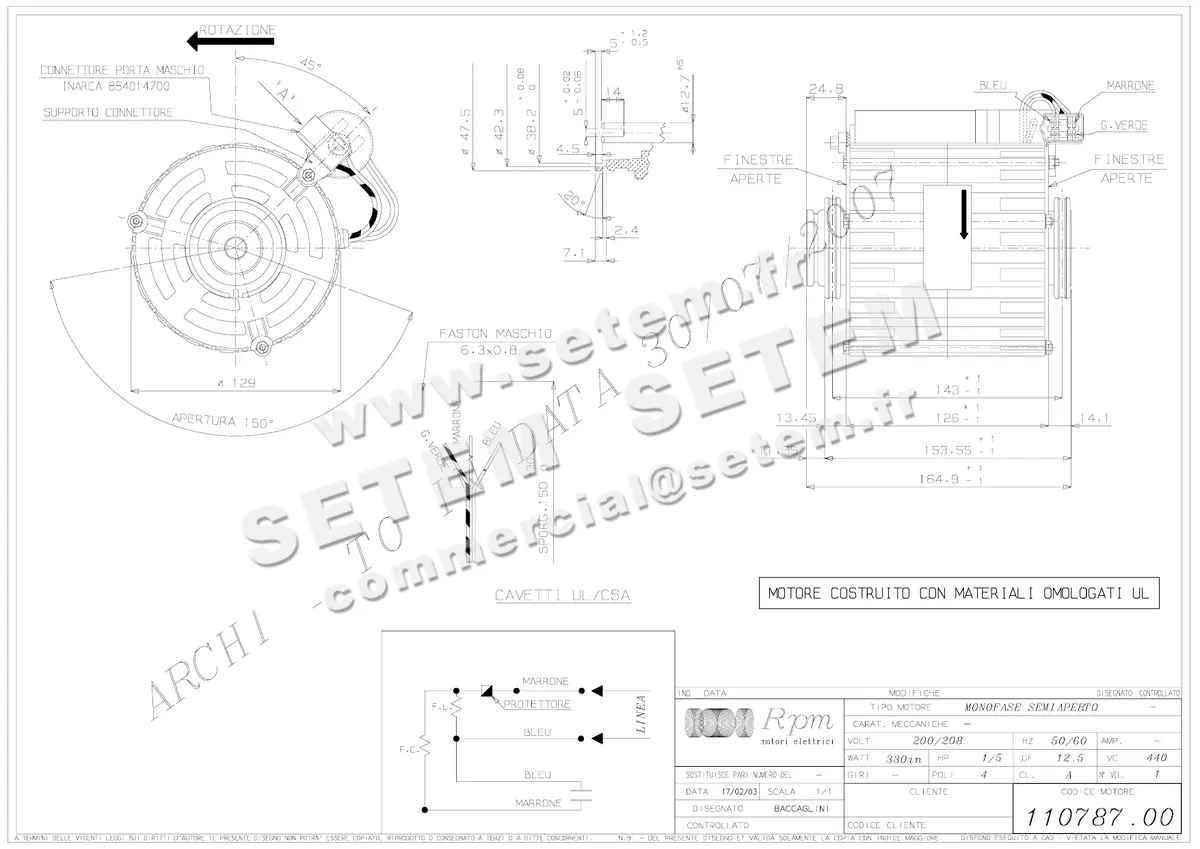 5726001465-MOTEUR RPM 11078700