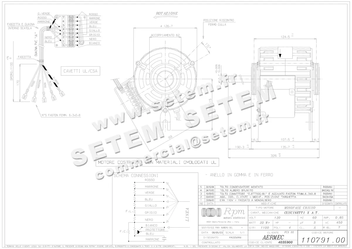 5726001469-MOTEUR RPM 11079100