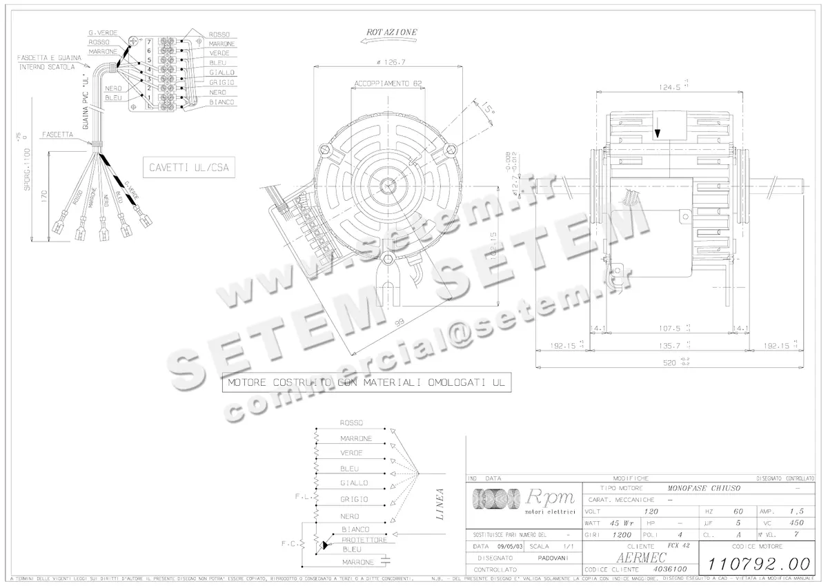 5726001470-MOTEUR RPM 11079200