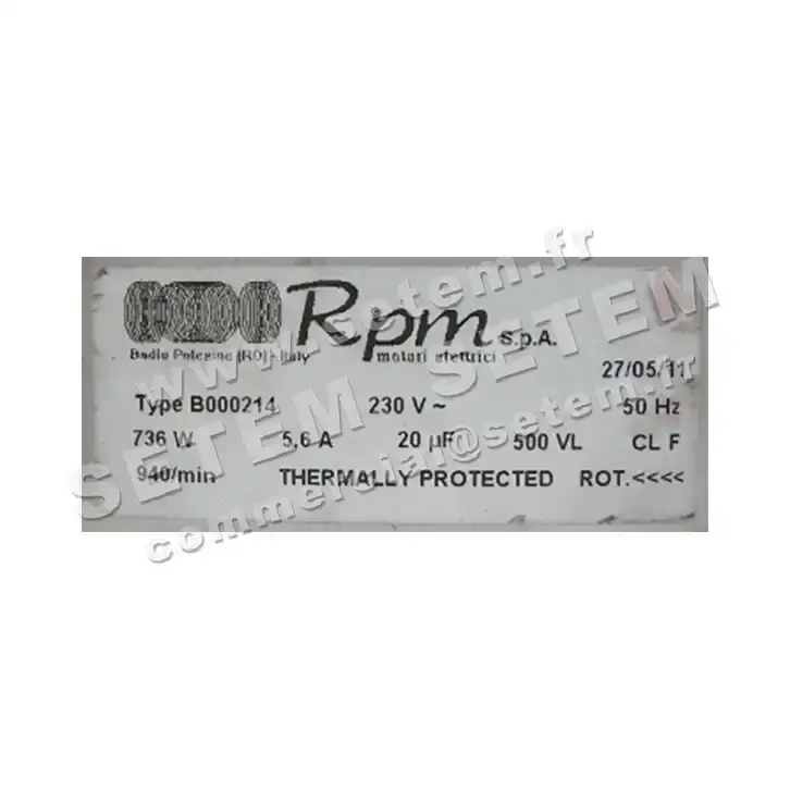 5726001483-MOTEUR RPM B000214 5