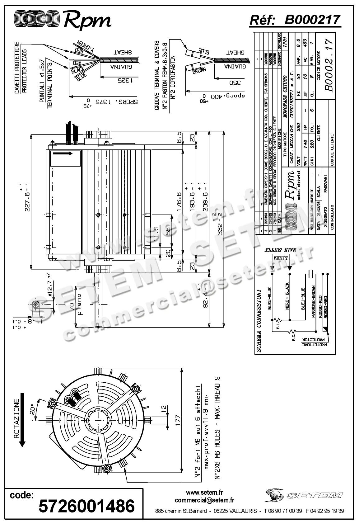 5726001486-MOTEUR RPM B000217