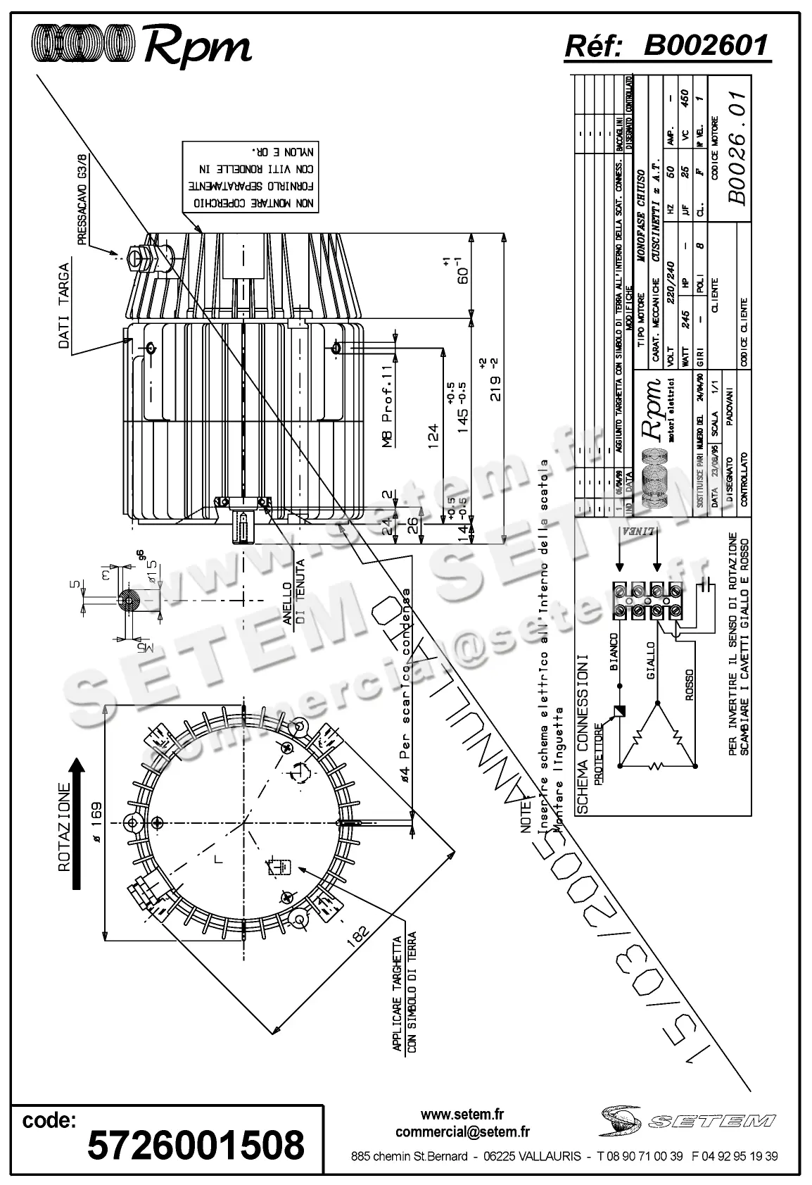 5726001508-MOTEUR RPM B002601