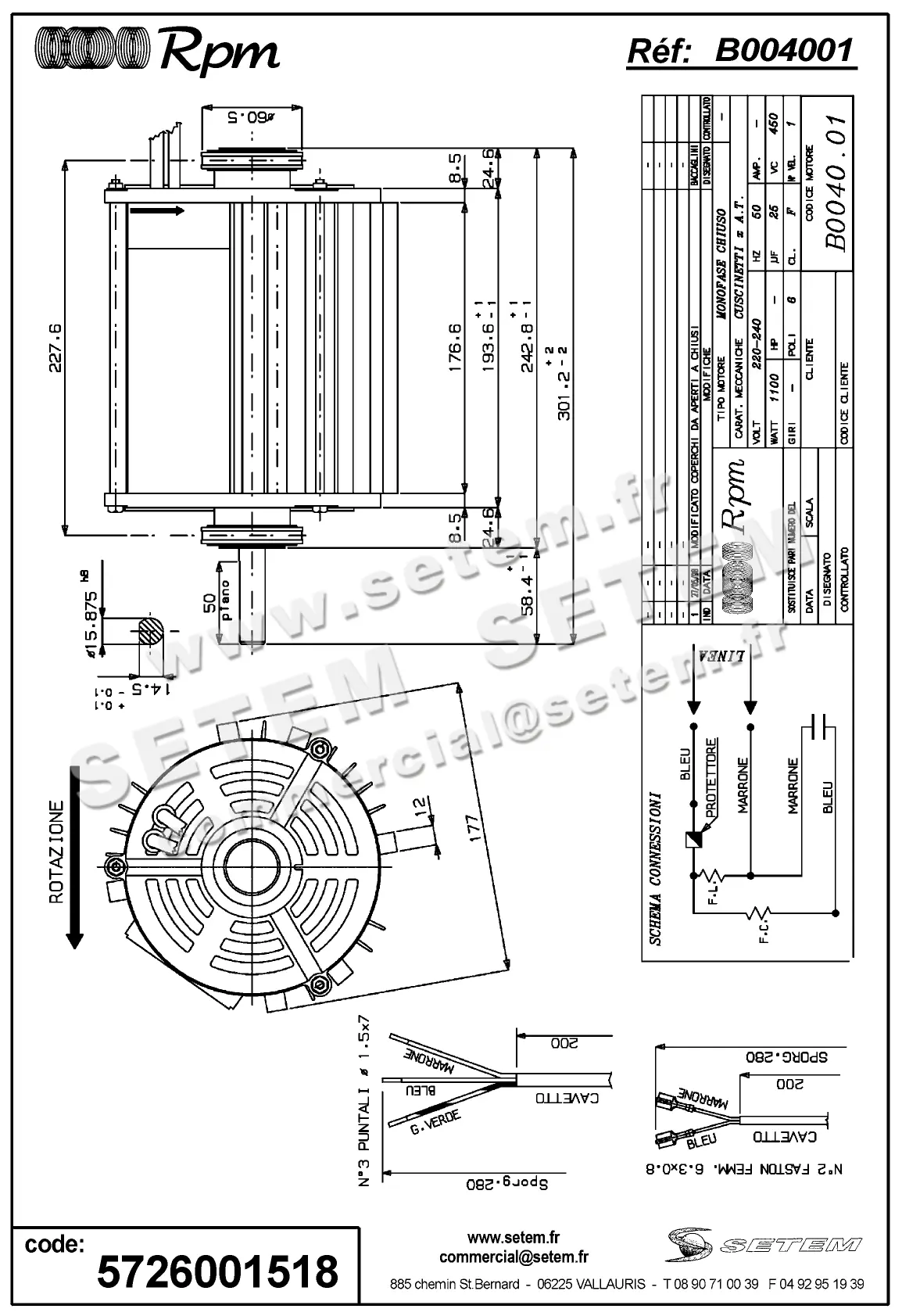 5726001518-MOTEUR RPM B004001