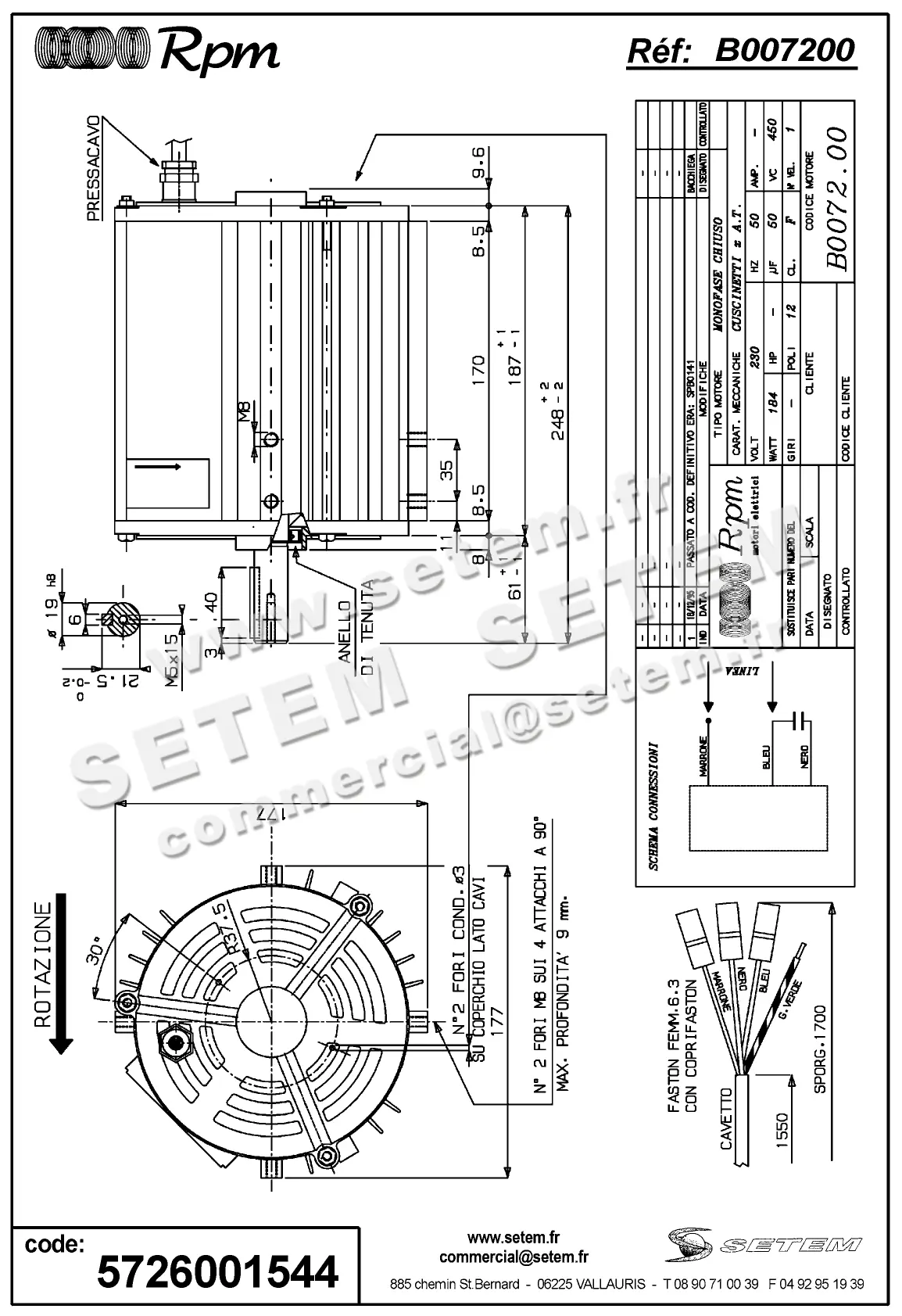 5726001544-MOTEUR RPM B007200