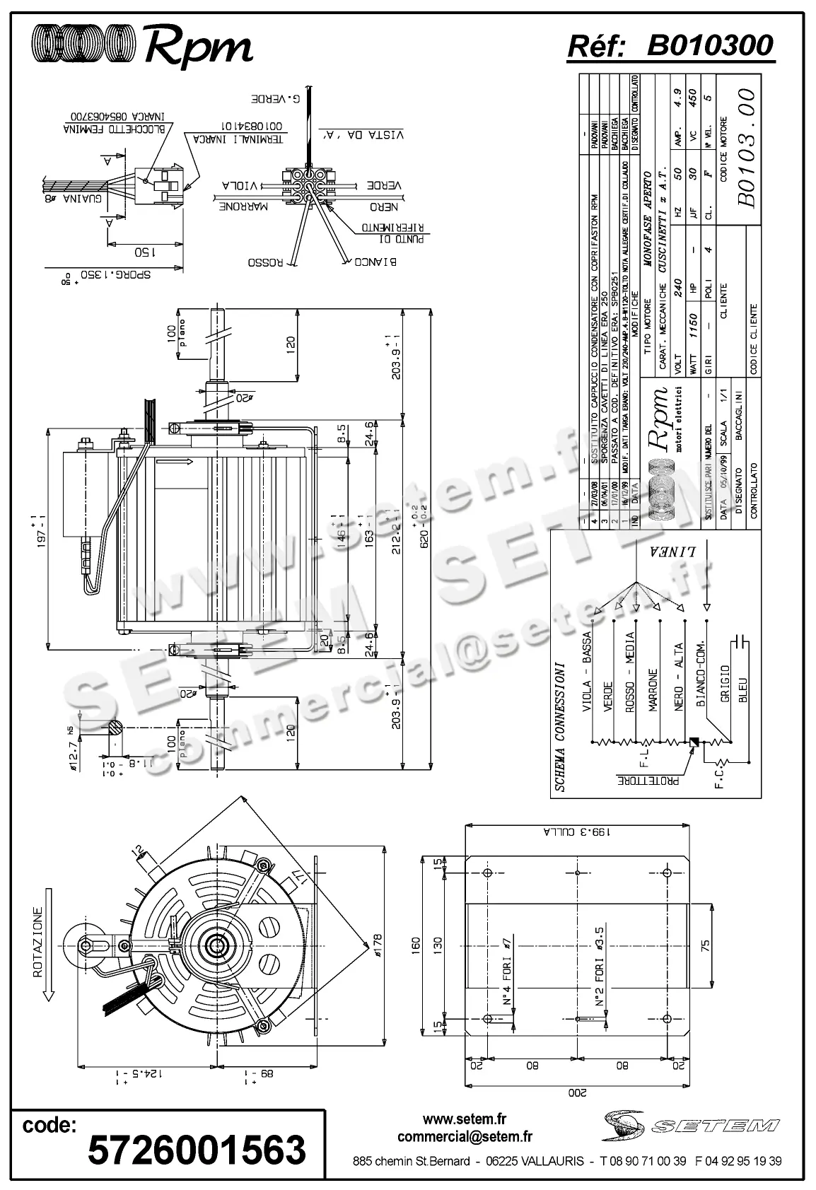 5726001563-MOTEUR RPM B010300