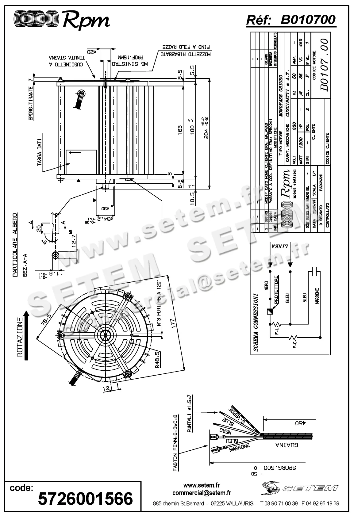 5726001566-MOTEUR RPM B010700