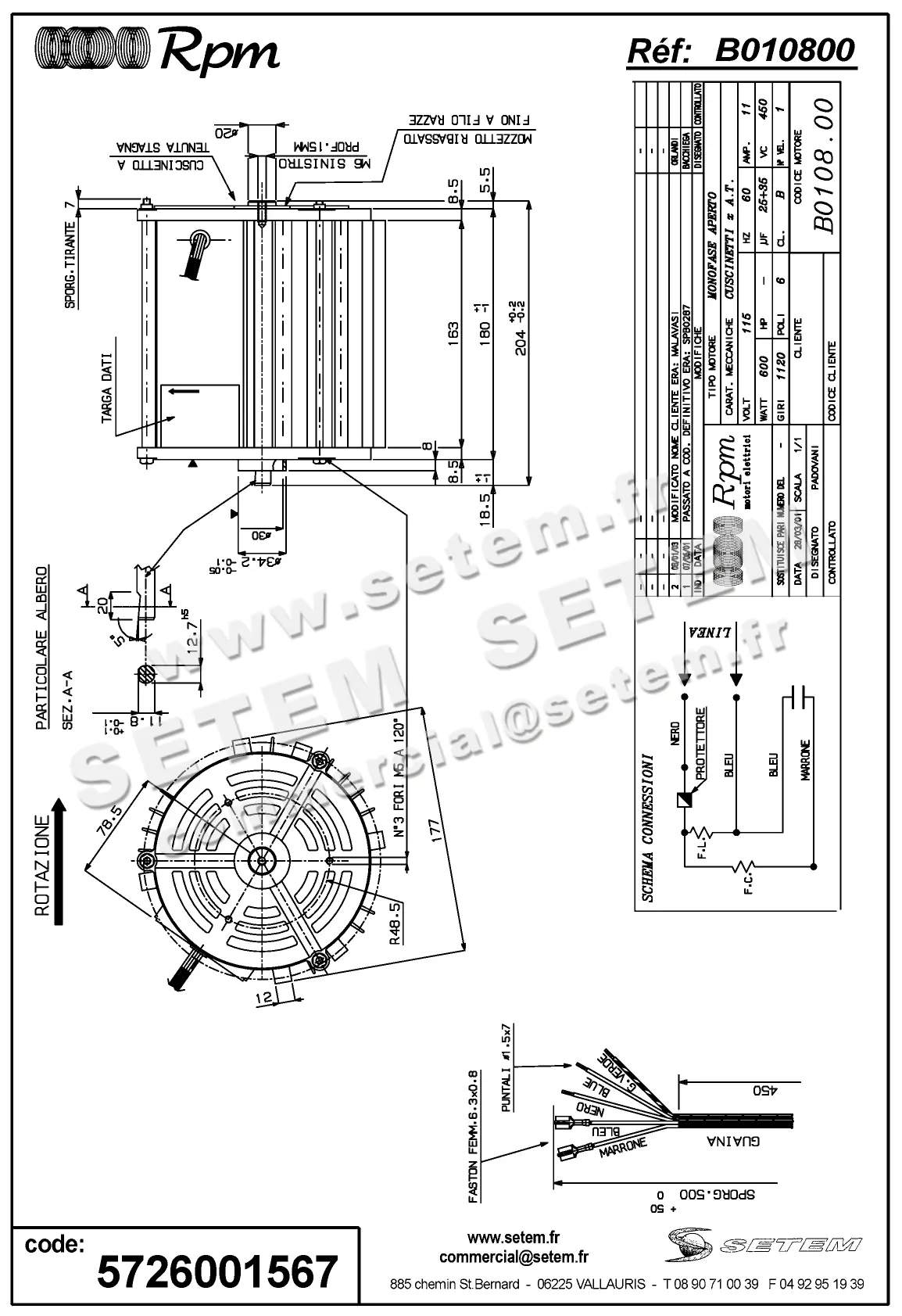 5726001567-MOTEUR RPM B010800