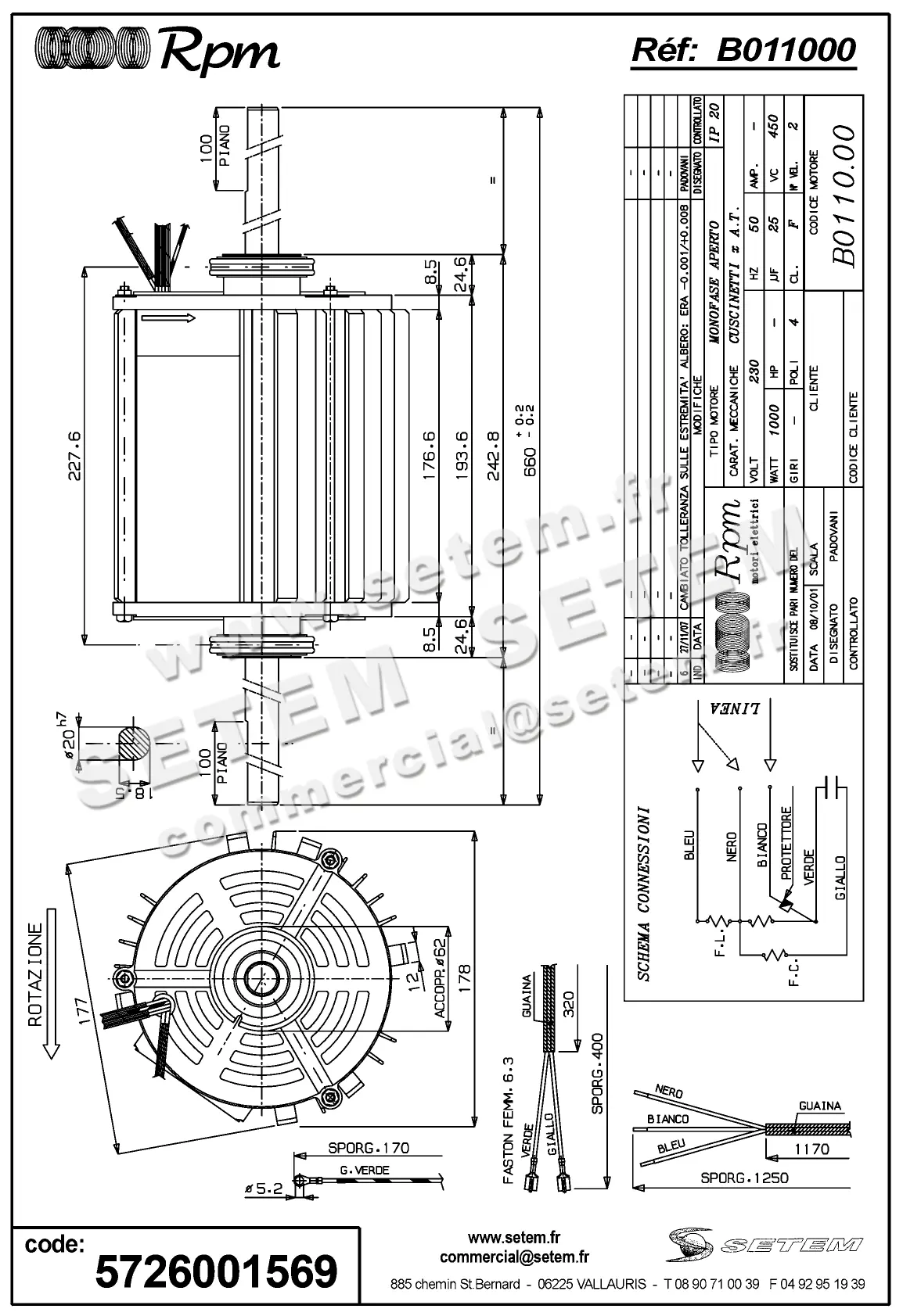 5726001569-MOTEUR RPM B011000 "PB024100" 2