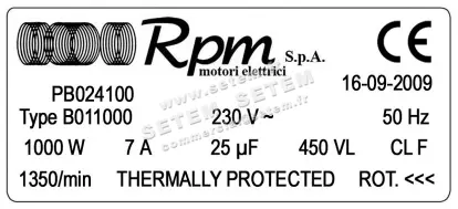 5726001569-MOTEUR RPM B011000 "PB024100" 3