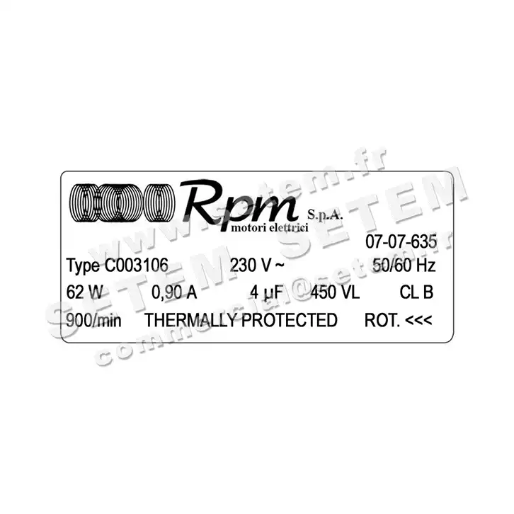 5726001619-MOTEUR RPM C003106 2