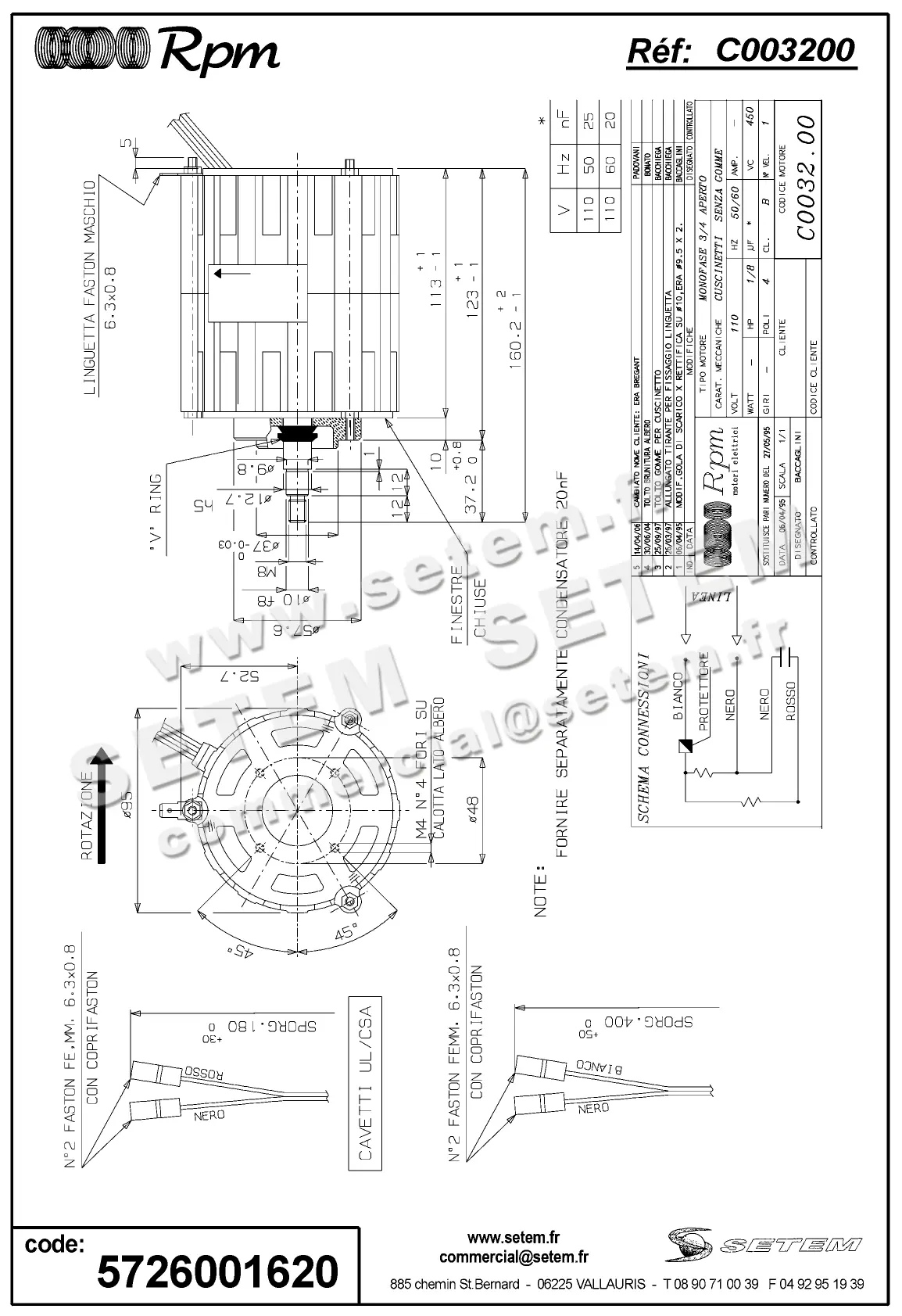 5726001620-MOTEUR RPM C003200
