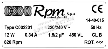 5726001643-MOTEUR RPM C002201 "9101835" 3